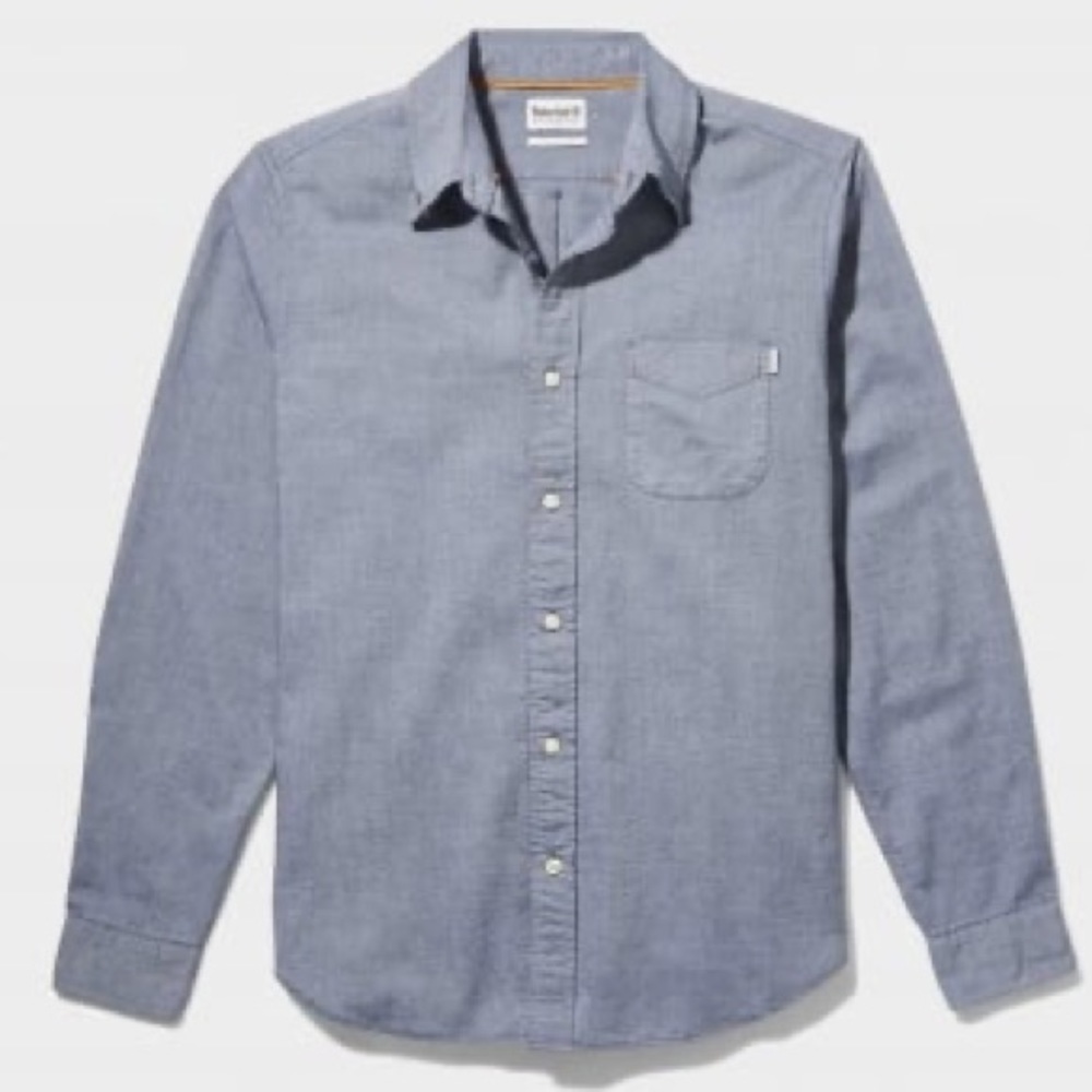 NWT Timberland Long Sleeve Button Down Shirt
